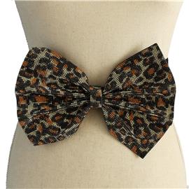 Rhinestones Bow Belt