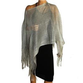 Fashion Mesh Poncho