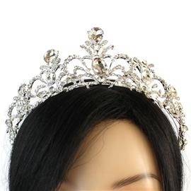 Metal Teardrop Tiara