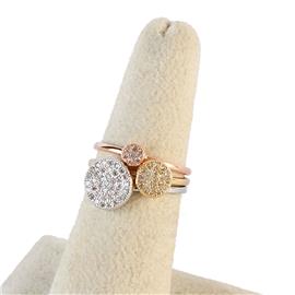 ""7" CZ Multi-Rings "