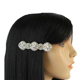 Crystal Geometric Hand Made Hair Pin