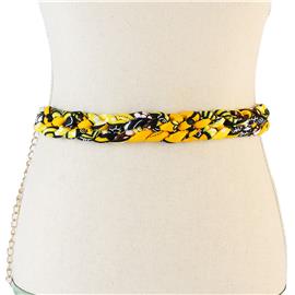 Fashion African Print Belt