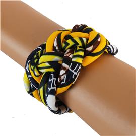 Fashion Know African Print Bracelet