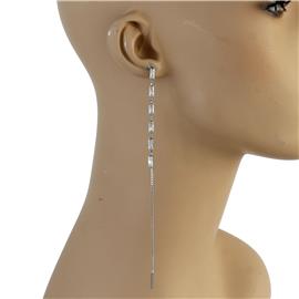 Stones Long Chain Earring