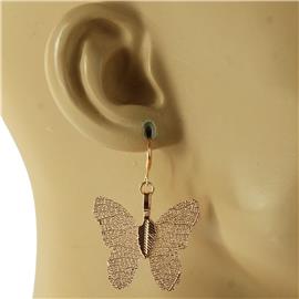 Fashion Metal Danglign Butterfly Earring