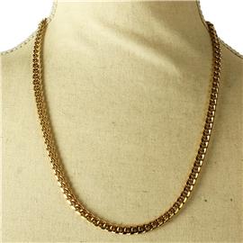 ""22" Stainless Steel Link Chain Necklace "