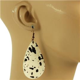 Fashion Tear Animal Print Earring