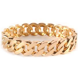 Metal Link Chain Bangle