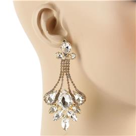 Stones Chandelier Earring