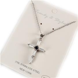 Stainless Steel Cross Necklace