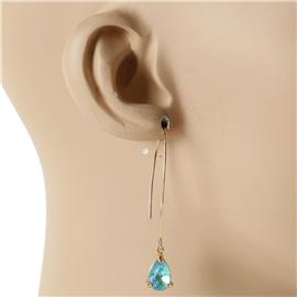 Metal Hook Teardrop Earring