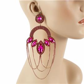 Rhinestones Chandelier Earring