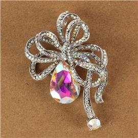 Crystal Brooch