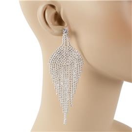 Rhinestones Chandelier Earring