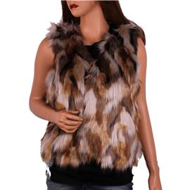 Faux Fur Short Vest