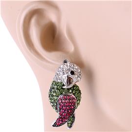 Parrot Crystal Earring