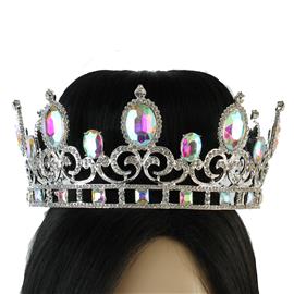 Rhinestones Oval Crown