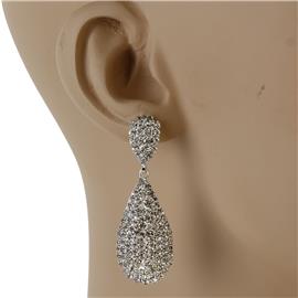 Rhinestones Teardrop Earring