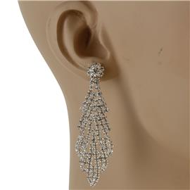 Rhinestones Drop Earring