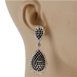 Rhinestones Teardrop Earring