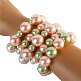 5 Layers Pearl Bracelet