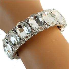 CrystaL Oval Bracelet