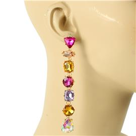 Crystal Long Earring