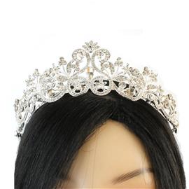 Crystal Swirl Tiara