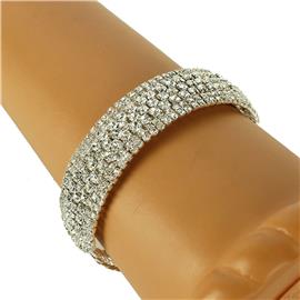 Rhinestones Bangle Bracelet