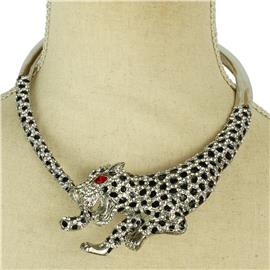 Leopard Choker Necklace