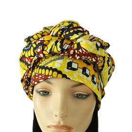 African Print Headscarf