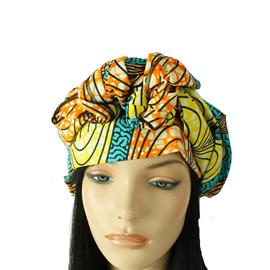 African Print Headscarf