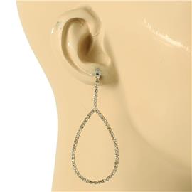 Rhinestones Tear Earring