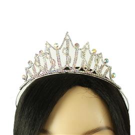 Rhinestones Princess Shape Tiara