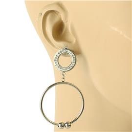 Stainless Steel Circle Earring