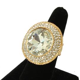 Crystal Round Stretch Ring