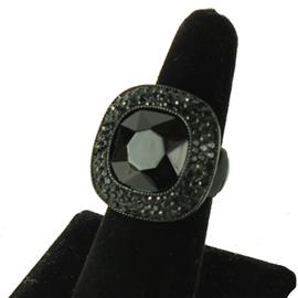 Crystal Square Ring