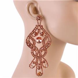 Crystal Chadeler Earring