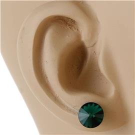 Swarovski 8mm Crystal Earring