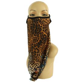 Fashion Neck Animal Print Faces Mask