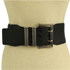 Fashion Buck Stretch Belt