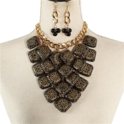 Fashion Chunky Necklace Set