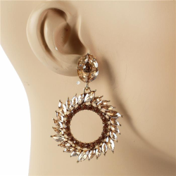 Crystal Dangle Earring