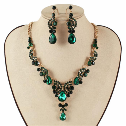 Crystal Necklace Set