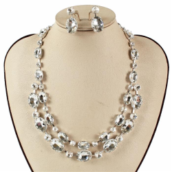 Crystal Necklace Set