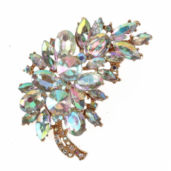 Crystal Brooch