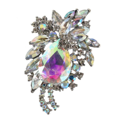 Crystal Brooch