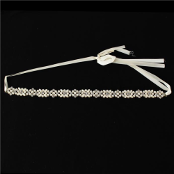 Crystal Pearl Wedding Belt