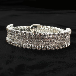 Rhinestones Cuff Bangle