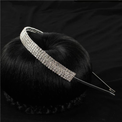 5 Lines Rhinestones Headband